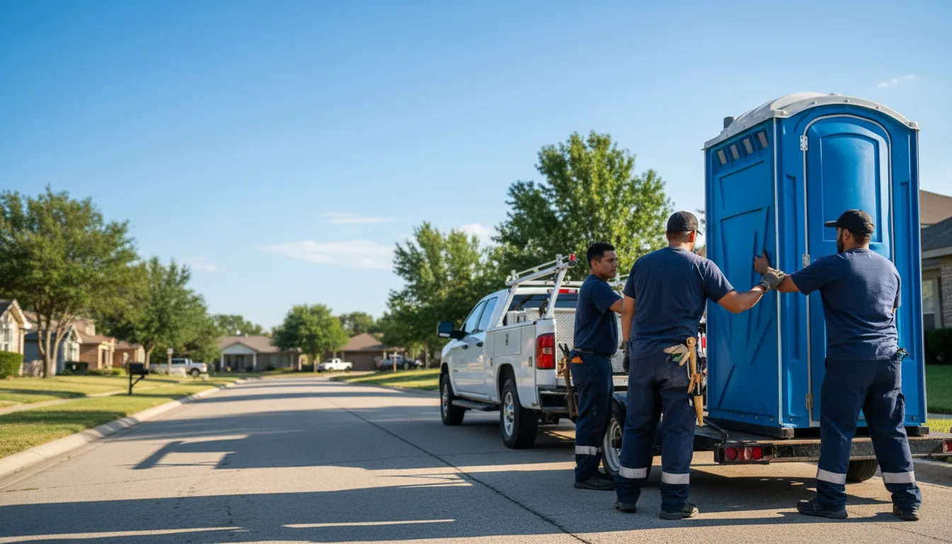 Portable Toilet Rental in Cordova, NC near me